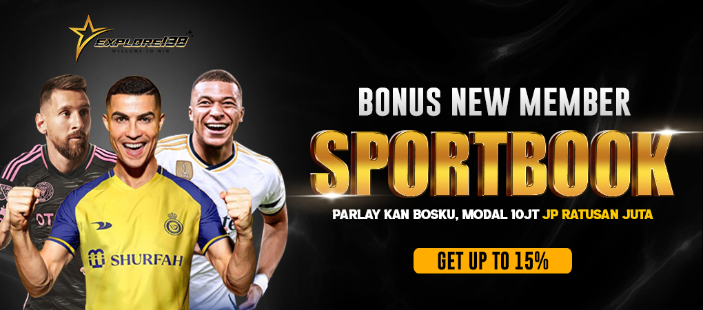 BONUS NEW MEMBER SPORTSBOOK 15%